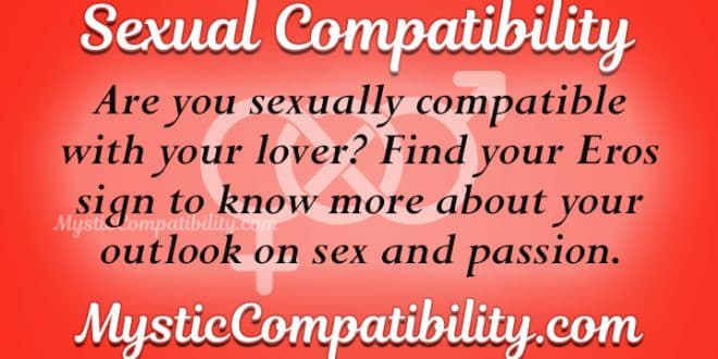 Sexual Compatibility Mystic Compatibility