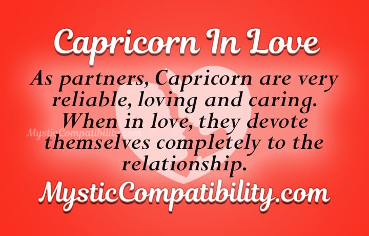 capricorn characteristics love