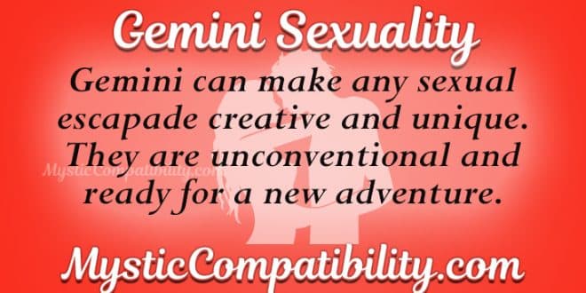 Gemini Sexuality Mystic Compatibility