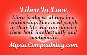 Libra In Love - Mystic Compatibility