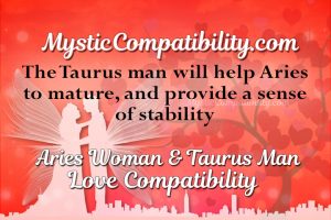 Aries Woman Taurus Man Compatibility - Mystic Compatibility