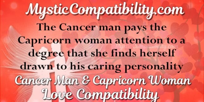 capricorn man cancer woman in bed