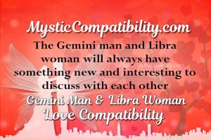 are gemini man and libra woman compatible
