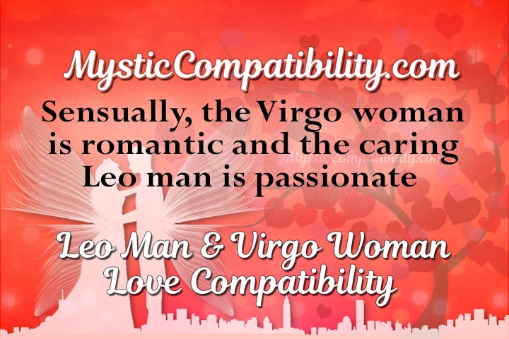 Leo Man Virgo Woman Compatibility Mystic Compatibility