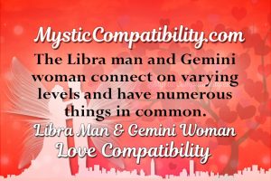 Libra Man Gemini Woman Compatibility - Mystic Compatibility