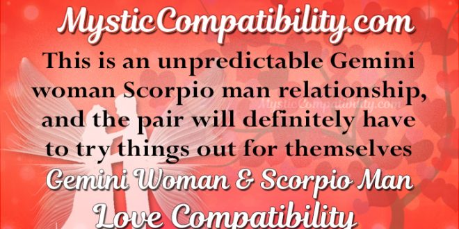 Gemini Woman Scorpio Man Compatibility - Mystic Compatibility