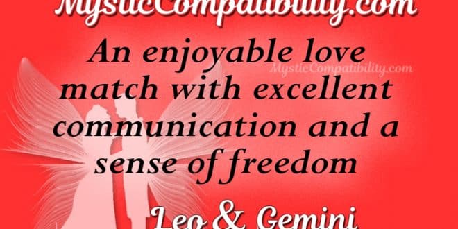 are leo and gemini compatibility