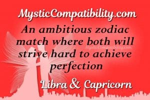 Libra Capricorn Compatibility - Mystic Compatibility