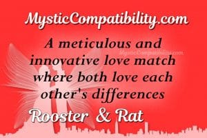 Rooster Rat Compatibility - Mystic Compatibility