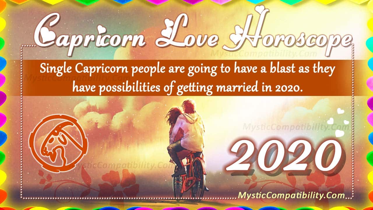 Capricorn Love Horoscope 2020 - Love & Relationship Predictions